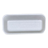 GEN Meat Trays, #1.5, 8.38 x 3.94 x 1.1, White, 1,000/Carton (GEN15WH) Case of 1000