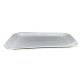 GEN Meat Trays, #4S, 9.5 x 7.25 x 0.5, White, 500/Carton (GEN4SWH) Case of 500