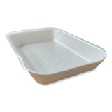GEN Meat Trays, #2D, 8.56 x 6.1 x 1.2, White, 500/Carton (GEN2DWH) Case of 500
