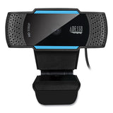 Adesso CyberTrack H5 1080P HD USB AutoFocus Webcam with Microphone, 1920 Pixels x 1080 Pixels, 2.1 Mpixels, Black (ADECYBERTRACKH5) Each