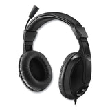 Adesso Xtream H5 Binaural Over The Head Multimedia Headset with Mic, Black (ADEXTREAMH5) Each