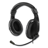 Adesso Xtream H5 Binaural Over The Head Multimedia Headset with Mic, Black (ADEXTREAMH5) Each