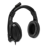 Adesso Xtream H5 Binaural Over The Head Multimedia Headset with Mic, Black (ADEXTREAMH5) Each