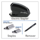 Swingline® Speed Pro 45 Electric Staplers Value Pack , 45-Sheet Capacity, Black (SWI42141) Each