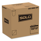 SOLO® Double Sided Poly Paper Cold Cups, 16 oz, Symphony Design, 50/Sleeve, 20 Sleeves/Carton (SCCRNP16PJ8000) Case of 1000