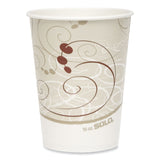 SOLO® Double Sided Poly Paper Cold Cups, 16 oz, Symphony Design, 50/Sleeve, 20 Sleeves/Carton (SCCRNP16PJ8000) Case of 1000