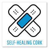 MasterVision® Magnetic Calendar Combo Board, 48 x 18, White Surface, Aluminum Frame (BVCXA429993700) Each