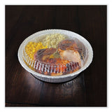 Boardwalk® Round Aluminum To-Go Container Lids, Dome Lid, 9", Clear, Plastic, 500/Carton (BWKROUND9CLID) Case of 500