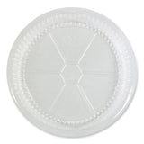 Boardwalk® Round Aluminum To-Go Container Lids, Dome Lid, 9", Clear, Plastic, 500/Carton (BWKROUND9CLID) Case of 500