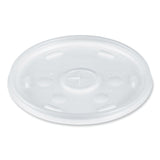 Dart® Cold Cup Lids, Fits 8 to 32 oz Cups/Containers, Translucent, 100/Sleeve, 10 Sleeves/Carton (DCC20SL) Case of 1000