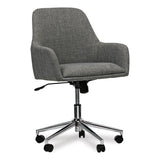 Workspace by Alera® Mid-Century Task Chair, Supports Up to 275 lb, 18.9" to 22.24" Seat Height, Gray Seat, Gray Back (ALEWS4241) Each