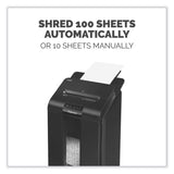 Fellowes® AutoMax 100M Auto Feed Micro-Cut Shredder, 100 Auto/10 Manual Sheet Capacity (FEL4629001) Each