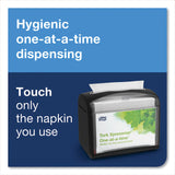 Tork® Xpressnap Tabletop Napkin Dispenser, 7.9 x 5.6 x 7.9, Black (TRK6232100) Each