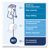 Tork® Heavy-Duty Cleaning Cloth, 1-Ply, 12.6" x 912.2 ft, White (TRK530105) Each
