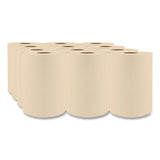 Cascades PRO Select Hardwound Roll Towels, 1-Ply, 7.88" x 350 ft, Natural, 12 Rolls/Carton (CSDH035) Case of 12