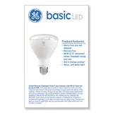 GE Basic LED Dimmable Indoor Flood Light Bulbs, BR30, 8 W, Soft White (GEL48198) Each