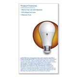 GE Classic LED SW Non-Dim A19 3-Way Light Bulb, 6 W; 12 W; 17 W, Soft White (GEL93130566) Each