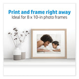 HP Advanced Photo Paper, 10.5 mil, 8 x 10, Glossy White, 25/Pack (HEW6J777A) Pack of 25