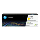 HP HP 210X, (W2102X) High-Yield Yellow Original LaserJet Toner Cartridge (HEWW2102X) Each