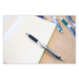 Zebra® Z-Grip Flight Ballpoint Pen, Retractable, Bold 1.2 mm, Black Ink, Black/Gray/White Barrel, 12/Pack (ZEB21910) Box of 12