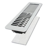 deflecto® Electrostatic Register Filter, 4 x 12 x 0.1, White, 12/Pack (DEFRFILT412) Pack of 12