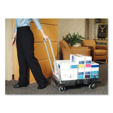 Rubbermaid® Commercial Utility-Duty Home/Office Cart, 250 lb Capacity, 20.5 x 32.5, Platform, Black (RCP440000) Each