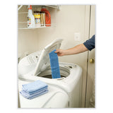 Rubbermaid® Commercial Economy Wet Mopping Pad, Microfiber, 18", Blue, 12/Carton (RCPQ409BLUCT) Case of 12