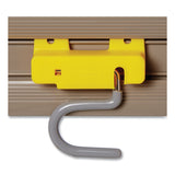 Rubbermaid® Commercial Closet Organizer/Tool Holder, 34w x 3.25d x 4.25h, Gray (RCP199300GY) Each