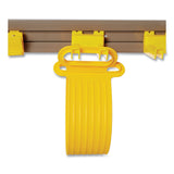 Rubbermaid® Commercial Closet Organizer/Tool Holder, 34w x 3.25d x 4.25h, Gray (RCP199300GY) Each