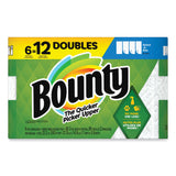 Bounty® Select-a-Size Kitchen Roll Paper Towels, 2-Ply, 6 x 11, White, 90 Sheets/Double Roll, 6 Rolls/Carton (PGC05825) Case of 6