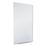Quartet® InvisaMount Vertical Magnetic Glass Dry-Erase Boards, 28 x 50, White Surface (QRTQ012850IMW) Each