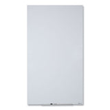 Quartet® InvisaMount Vertical Magnetic Glass Dry-Erase Boards, 28 x 50, White Surface (QRTQ012850IMW) Each