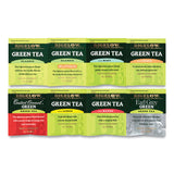 Bigelow® Green Tea Assortment, Individually Wrapped, Eight Flavors, 64 Tea Bags/Box (BTC30568) Box of 64