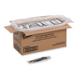 Dixie® Individually Wrapped Heavyweight Cutlery Set, Fork/Knife/Napkin/Spoon, Plastic, Black, 250/Carton (DXECH56NC7) Case of 250