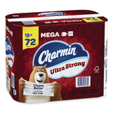 Charmin® Ultra Strong Bathroom Tissue, Septic Safe, 2-Ply, White, 242 Sheet/Roll, 18/Pack (PGC08823) Each