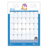 House of Doolittle™ Academic Year Recycled Seasonal Wall Calendar, Illustrated Seasons Artwork, 12 x 16.5, 12-Month (July to June): 2025 to 2026 (HOD3395) Each
