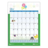 House of Doolittle™ Academic Year Recycled Seasonal Wall Calendar, Illustrated Seasons Artwork, 12 x 16.5, 12-Month (July to June): 2025 to 2026 (HOD3395) Each