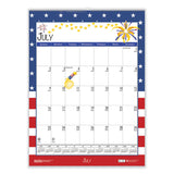 House of Doolittle™ Academic Year Recycled Seasonal Wall Calendar, Illustrated Seasons Artwork, 12 x 16.5, 12-Month (July to June): 2025 to 2026 (HOD3395) Each