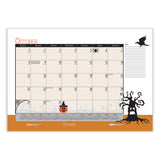 House of Doolittle™ Academic Year Recycled Desk Pad Calendar, Illustrated Seasons Artwork, 22 x 17, Black Binding, 12-Month (July-June):2025-2026 (HOD1395) Each