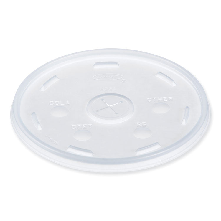 Lids for Foam Cups and Containers, Fits 32 oz, 44 oz, 60 oz Cups, Translucent, 1,000/Carton Lids for Foam Cups and Containers, Fits 32 oz, 44 oz, 60 oz Cups, Translucent, 1,000/Carton