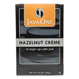 Java One® Coffee Pods, Hazelnut Creme, Single Cup, 14/Box (JAV70500) Box of 14