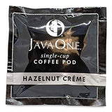 Java One® Coffee Pods, Hazelnut Creme, Single Cup, 14/Box (JAV70500) Box of 14