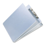 Saunders A-Holder Aluminum Form Holder, 0.5" Clip Capacity, Holds 8.5 x 11 Sheets, Silver (SAU10017) Each