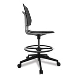 Safco® Commute Extended Height Task Chair, Up to 275 lb, 22.25" to 32.25" Seat Height, Black Seat/Back/Base, Ships in 1-3 Bus Days (SAF7827BL) Each