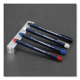Tombow® Mechanical Wax-Based Marking Pencil Refills, 4.4 mm, Blue, 10/Box (TOM51540) Box of 10