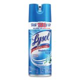LYSOL® Brand Disinfectant Spray, Spring Waterfall, Liquid, 12.5 oz Aerosol Spray, 12/Carton (RAC02845) Case of 12