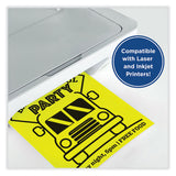 PrintWorks® Professional Color Cardstock, 65 lb Cover Weight, 8.5 x 11, Lemon Yellow, 250/Ream (PRB00113) 1 Ream