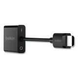 Belkin® HDMI to VGA Adapter with Micro-USB Power, 9.8", Black (BLKAV10170BT) Each