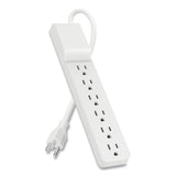 Belkin® Home/Office Surge Protector, 6 AC Outlets, 6 ft Cord, 720 J, White (BLKBE10600006CM) Each