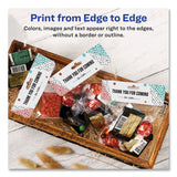 Avery® Sure Feed Printable Toppers with Bags, 1.75 x 5, White, 40/Pack (AVE22801) 40 Bags